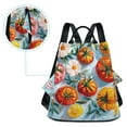 thumbnail image 5 of FORMRS Women's Travel Backpack Purse Anti-Theft Hidden Pockets Casual Shoulder Bag, Watercolor Tomatoes, 5 of 7