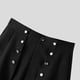 thumbnail image 3 of Ceisia Men's Gift Casual Fashion Solid Color Pocket Button High Waist Splice Trendy Versatile Straight Leg Pants, 3 of 8