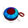 thumbnail image 3 of Bluetooth Pendant Speaker, Colorful Lights, Card Slot, 5.1 Bluetooth, Waterproof, Shockproof, Hanging Rope, for Cycling Hiking, 3 of 8