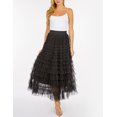 thumbnail image 4 of Maxi falda tul olanes AMAD Casual para mujer Talla L, 4 of 5