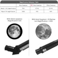 thumbnail image 6 of iMeshbean Telescope 70mm Aperture 300mm - for Kids & Adults Astronomical Refracting (15X-150X) Portable Travel Telescope with Finder Scope, Tripod Phone Adapter, 6 of 13