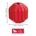 thumbnail image 6 of KONG® Stuff-a-Ball Classic Natural Rubber Dog Toy, for Treat Dispensing Fun, Large, 6 of 10