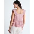 thumbnail image 4 of Scoop Women’s Flowy Lace Cotton Top, Sizes XS-XXL, 4 of 6