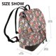 thumbnail image 2 of Disketp Foxes Mochila de Cuero para Mujer, Bolso de Espalda Antirrobo con Estilo para Viaje, Trabajo y Uso Diario, 2 of 4