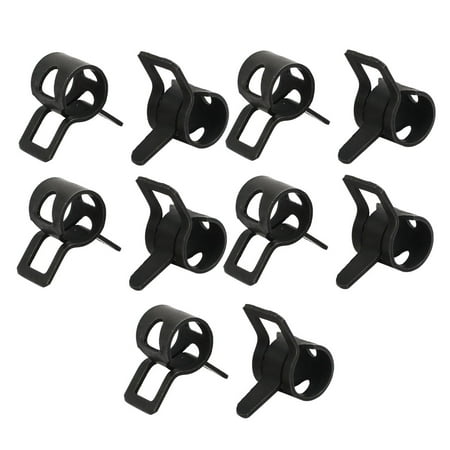 

Unique Bargains 10 Pcs 7mm Spring Type Action Fuel Hose Pipe Low Pressure Air Tube Clip Clamp