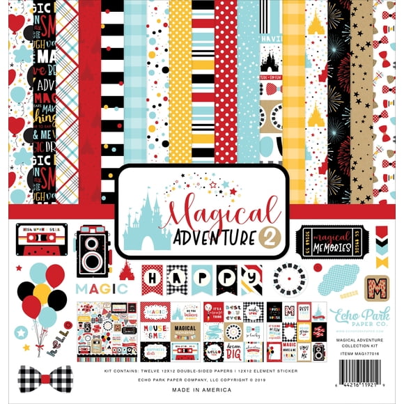 Echo Park Collection Kit 12"X12"-Magical Adventure 2