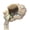Khaki, variant on Womens Sun Hat Packable Wide Brim Summer Lace Bow Ribbon Cap Sun Visors for Women White