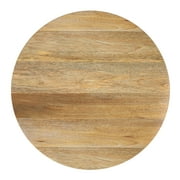 Simpli Home Elmbrook 21 inch Wide Solid Mango Modern End Table in Natural, Assembled