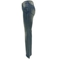 thumbnail image 4 of REALiKUN High Waisted Flared Denim Jeans for Women Bell Bottom Stretch Vintage Ripped Distressed Streetwear, 4 of 7