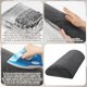 thumbnail image 4 of Cojín Reclinable para Pies, Espuma Viscoelástica de Alta Resiliencia, Cojín para Dormir, Multiusos, Almohada de Medio Rollo para Piernas, Color Gris., 4 of 5