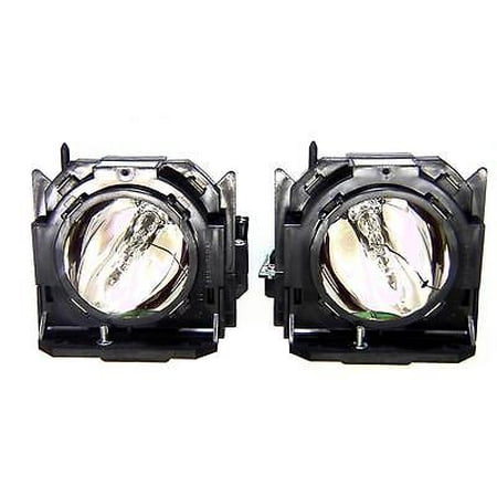 PANASONIC ET-LAD60AW ETLAD60AW 2 FACTORY ORIGINAL BULBS IN HOUSINGS PT-DZ6710EL