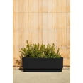 thumbnail image 4 of Veradek Demi Series Black Garden Bed 42" Self-Watering Planter (2 Pack), 4 of 10