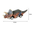thumbnail image 2 of Gallickan Dinosaur Cars Toys for Toddler 1-3 Year Old Boys, 2 Pcs Friction Powered Baby Car Toys Vehicle Toys, Animals Pull Back Car Toys for Toddlers 1-3 Birthday Xmas Gift, C, 2 of 5
