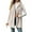 Beige, variant on Women's Sleeveless Plush Vest, Mid Length Hooded Jacket with Zip Front, Soft Pile Fleece Outerwear, Embossed Pattern Casual Coat, Cozy Fall Winter Seasonal Layer Beige L