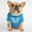 Light Blue, variant on Pet Clothes Pug Round Neck T Shirt Comfortable Cute Apparel for Small Dogs and Cats