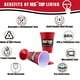 thumbnail image 4 of Copas de vino Red Cup Living reutilizables 414 ml (juego de 2), 4 of 5