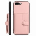 thumbnail image 2 of FOXDOCK Case for iPhone 8 Plus RFID-Blocking Card Holder - Stylish Button Closure Design, 2 of 4