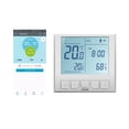 thumbnail image 2 of WiFi Smart Thermostat Temperature Controller For Gas Boiler Electric Underfloor Heating Humidity Display Works ,Easy to Install, 2 of 6