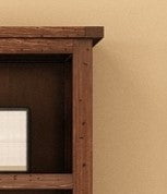 Greener Valley Solid Wood Tall Bookshelf, Measuring 35.2" x 13.3" x 69.7"