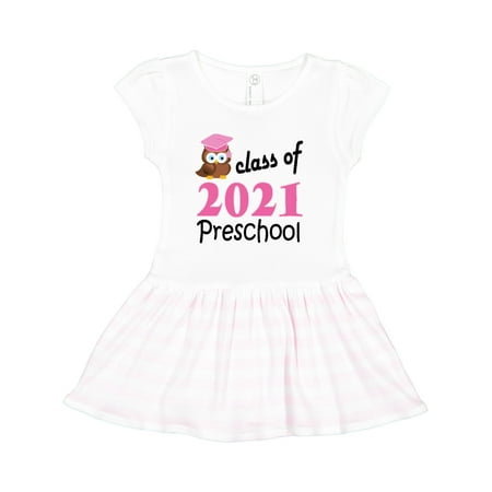 

Inktastic Preschool Graduation Class of 2021 Girls Gift Toddler Girl Dress