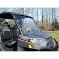 thumbnail image 3 of SuperATV Full Windshield for 2015-2016 Polaris Ranger Full Size XP 570/570 Crew PRO-FIT Cab Made of 1/4 Standard Polycarbonate 250x Stronger Than Glass and 25x Stronger Than Acrylic USA Made Non-Scratch Resistant Clear, 3 of 9