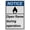 Warning Sign 3, variant on Weatherproof Vertical ANSI Flammable Sign (Hydrogen, Compressed, Flammable gas UN1049, Class 2.1 CAS#: 1333-74-0) 8 in" x 12 in" UV Resistant Indoor Outdoor Workplace Insdustrial Caution Sign