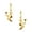 Yellow, variant on Unique Frog Earrings For Women Cute Frog Animal Earrings 925 Sterling Silver Dangle Earrings