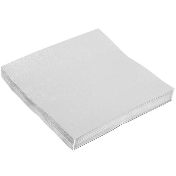 100 Sheets Origami Paper Silver Single-sided Pearlescent Decorations