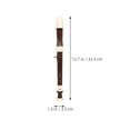 thumbnail image 2 of OUNONA 1Set Soprano Recorder Beginner Practice Clarinet for Children ABS British Style Design 12.8x1.4x1.4in, 2 of 7