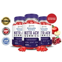 (3 Pack) Keto Calm ACV Gummies 1000MG Dietary Supplement 180 Gummys
