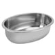 thumbnail image 5 of Ouitble Fregadero de Acero Inoxidable, Fregadero de Cocina Marino 393x273 mm Fregadero Ovalado de Barco Marino con Orificio de Drenaje de 40 mm para RV Yate Autocaravana Caravana Cocina, 5 of 14