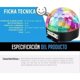 thumbnail image 3 of Luces mágicas Disco Ball con Bluetooth 30 W AC110-220V, 3 of 4
