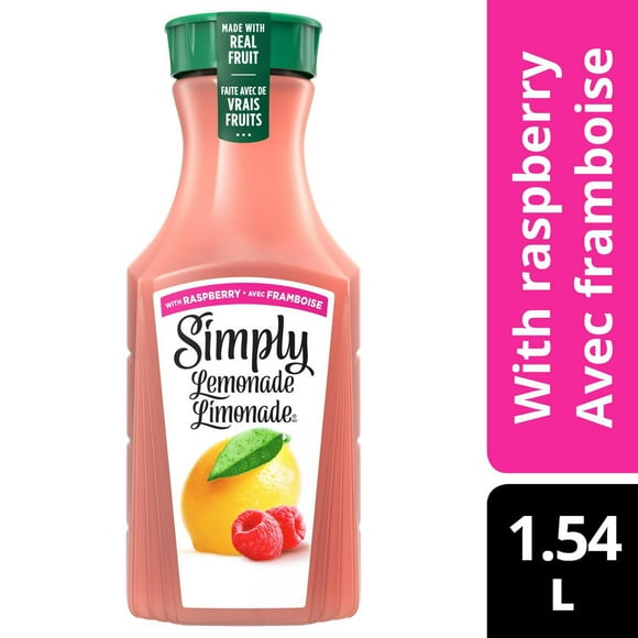 Simply Limonade avec framboise 1.54L 1.54 x L