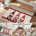 I LOVE U Washable Area Rug 2 x 3 ft Valentine's Day Dwarf Romantic ...