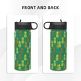 thumbnail image 3 of Disketp Pineapples1 18oz Sports Insulated Kettle With Straw Insulated Water Bottle For Running Hiking Cycling Climbing Man'S Womens Sports Water Bottle, 3 of 8