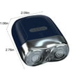 thumbnail image 3 of Antqov Shaver for Men Pocket Size Mini Portable Shaver Wet and Dry Mens Shaver USB Rechargeable Shaver Charging Easy One-Button Use Suitable for Home,Car, Home Accessories, 3 of 7