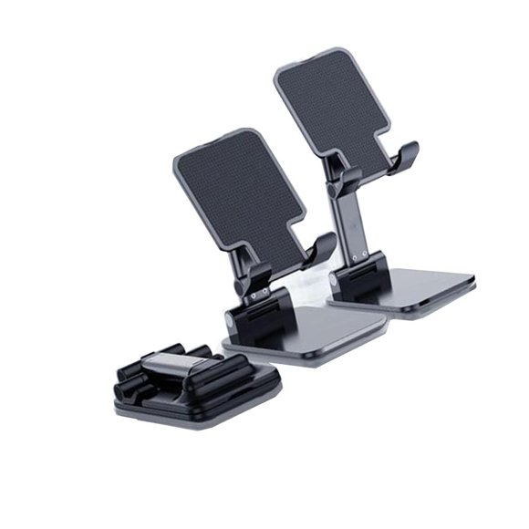 Soporte Ajustable Para Teléfono Plegable Para Tableta Perfecl Azul