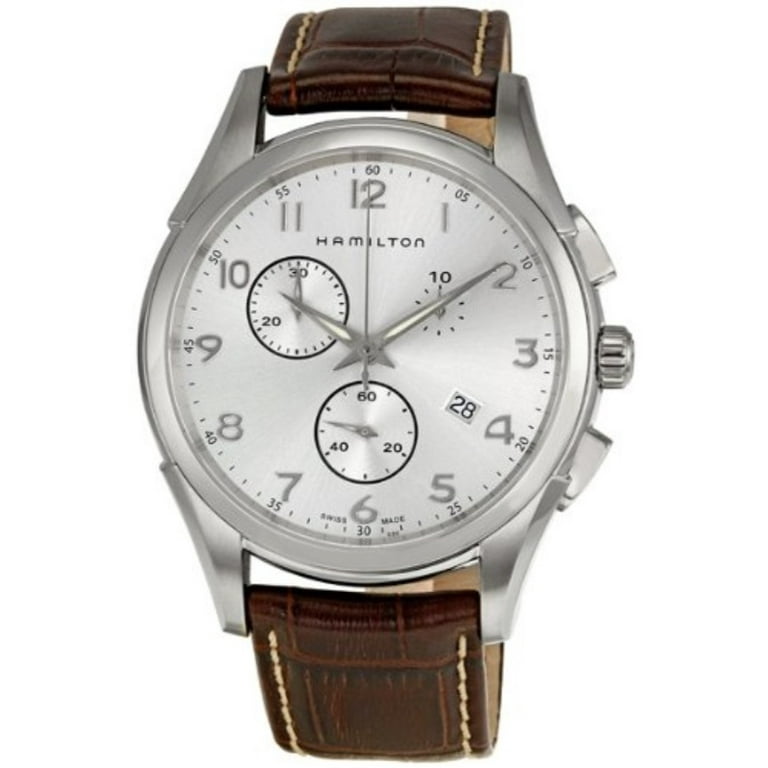 HAMILTON Jazzmaster Thinline H38612553 Leather Analog Quartz Men's Watch