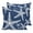 Navy, White, Deep Blue, variant on Pillow Covers 16x16 Set of 2, Navy Blue Starfish Throw Pillow Covers Decorative Couch Cushion Cover, Summer Coastal Nautical Ocean Classic Microfiber Soft Pillowcases for Bedroom Living Room Sofa
