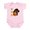 Petal Pink, variant on CafePress - Newfie Boo Infant Bodysuit - Baby Light Bodysuit, Size Newborn - 24 Months