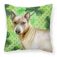 thumbnail image 1 of Carolines Treasures BB9854PW1414 Thai Ridgeback St Patricks Tissu Coussin Décoratif, 1 of 4