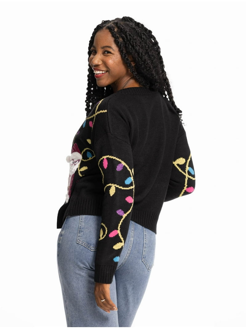 Jollidays x Glitter and Lazers Women's Meowy Catmas Cardigan