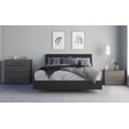 thumbnail image 1 of Avatar 4 Piece Queen Size Bedroom Set  Bark Grey and Black, 1 of 8