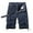 Blue, variant on uikmnh Shorts for Men Men's Multi Pocket Casual Loose Fashion Personality Cargo Shorts Size:38