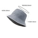 thumbnail image 2 of Sombreros de verano con protección solar, de moda, de color sólido, retro, para exteriores, sombrero de vaquero, sombrero de pescador, gorra, sombrero de mujer, 2 of 2