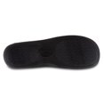 thumbnail image 4 of isotoner Space Dye Men's Moccasin Slippers Color: Gray Size: LARGE, 4 of 4