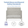 thumbnail image 5 of Delta Children Cambridge Mix and Match 4-in-1 Convertible Baby Crib, Rustic Mist, 5 of 13