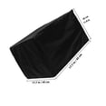thumbnail image 2 of OULII 1Set 45X45X30cm Black Dustproof Waterproof Protection Printer Enclosure Fireproof for General Users, 2 of 8