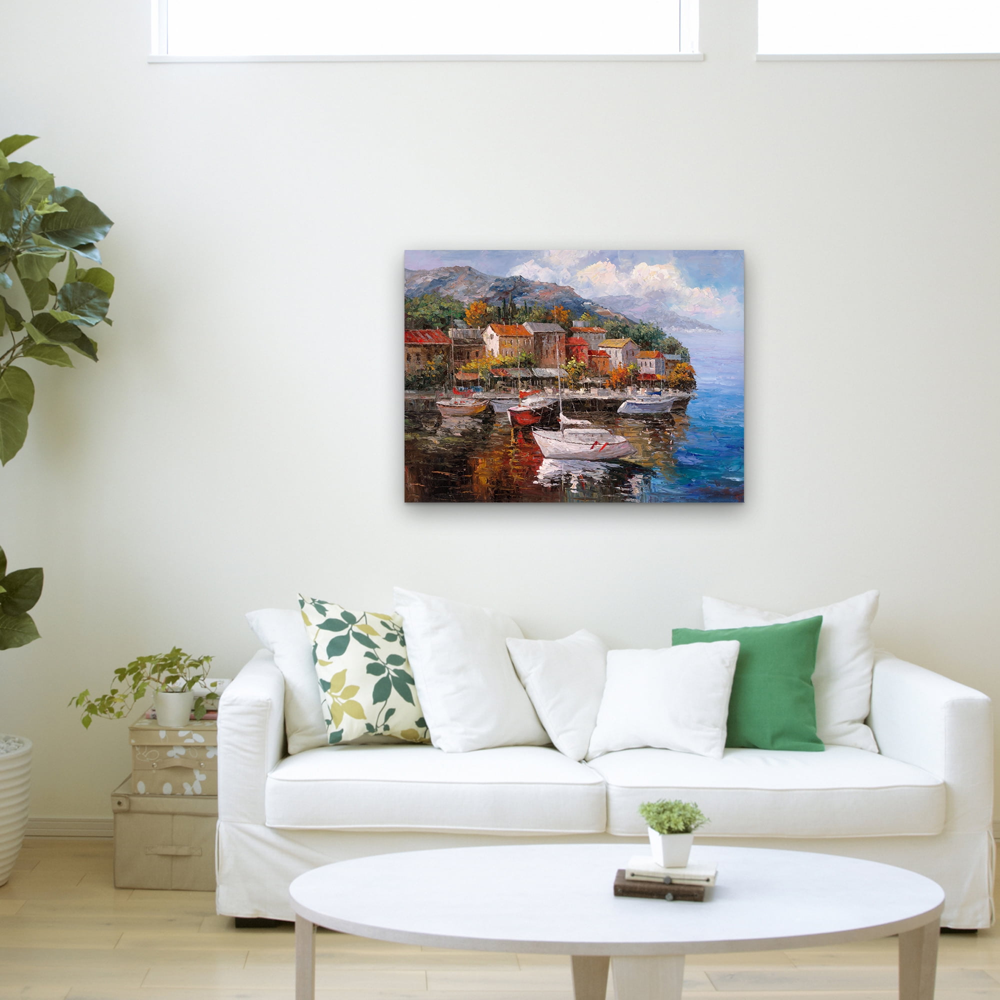 Trademark Fine Art Joval At Sea Canvas Wall Art - 35x47
