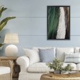 thumbnail image 2 of Stupell Industries Move Gently Coastline Black Framed Floater Canvas Wall Art design by Nathan Larson, 31 x 21, 2 of 9